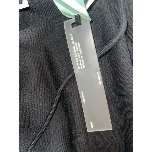 Off-White DIAG Carryover Hoodie XXL Black OWBB032S190970831010 Italy S19 - Picture 12 of 13